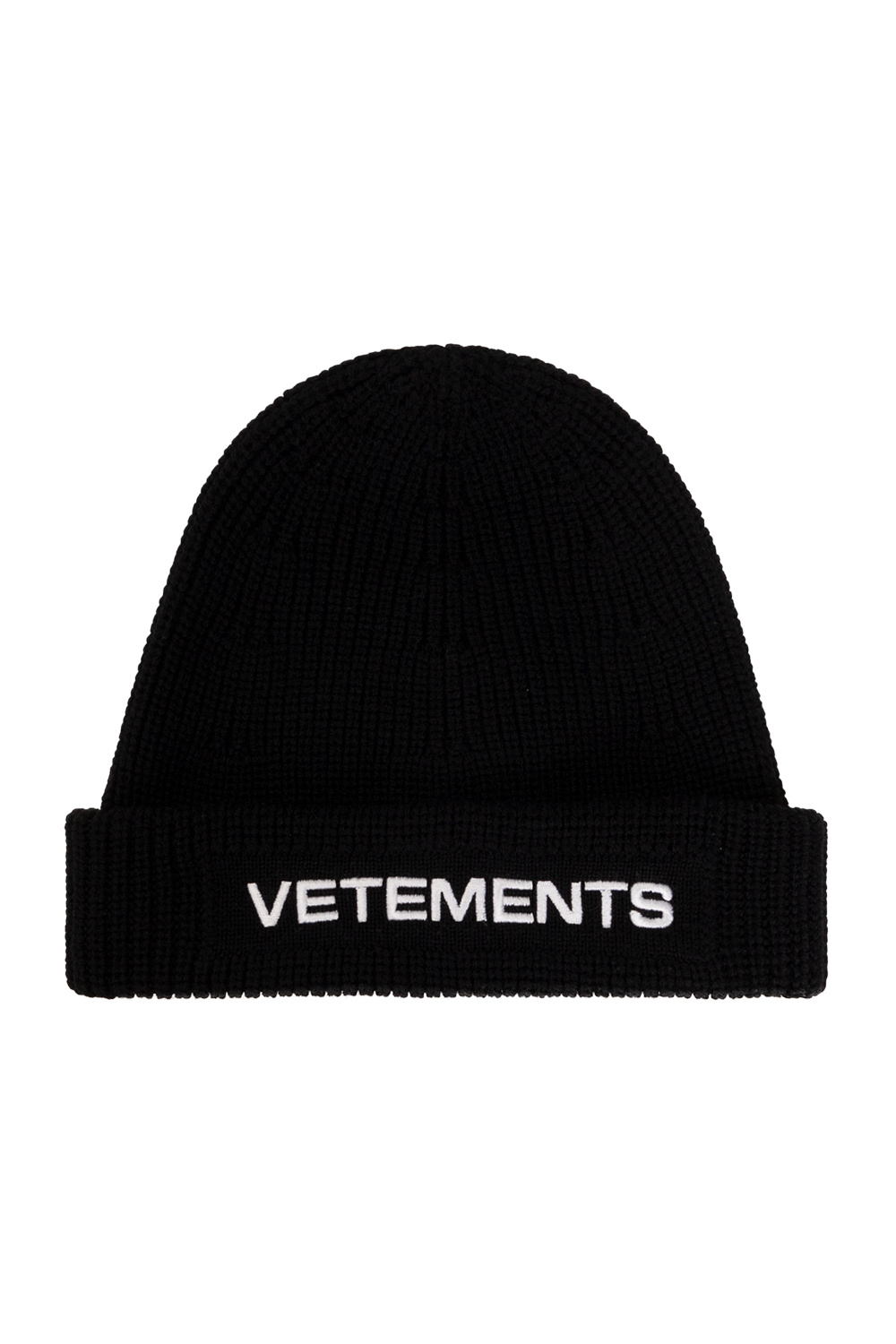 Accessorie | logo Beanie | Men\'s VETEMENTS hat with woven StclaircomoShops a |