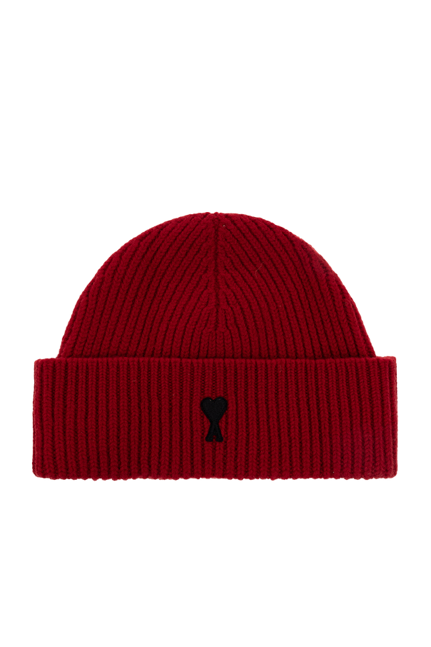 Wool beanie with logo od Ami Alexandre Mattiussi