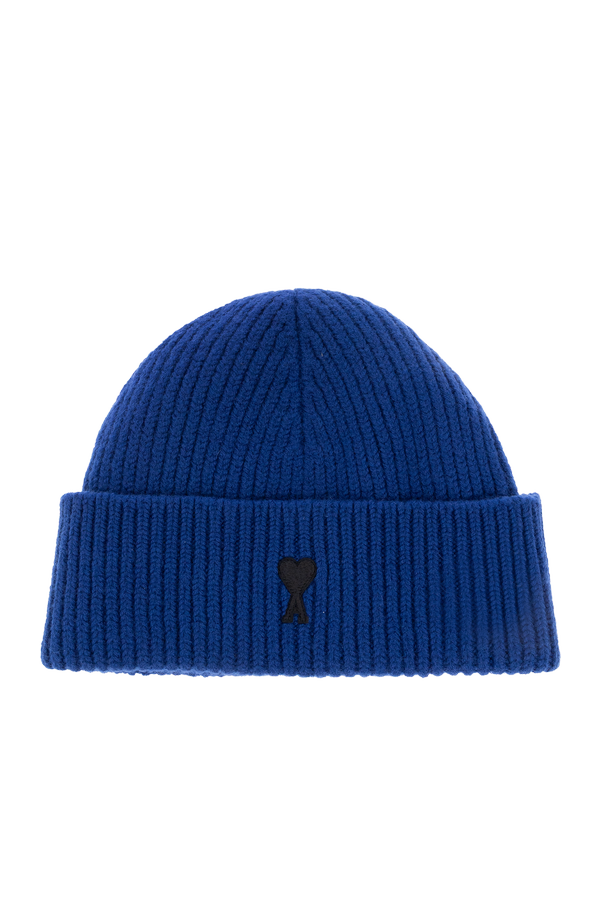 Wool beanie with logo od Ami Alexandre Mattiussi