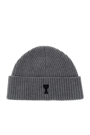 Wool beanie with logo