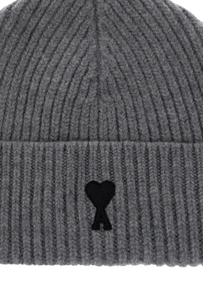 Ami Alexandre Mattiussi Wollmütze mit Logo