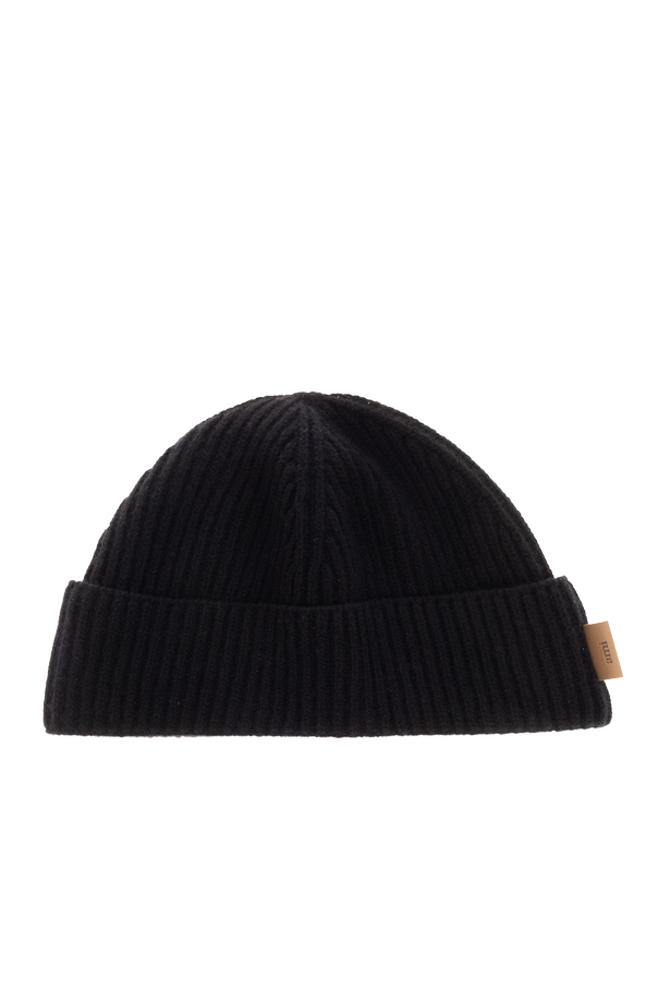 Wool Beanie with Sewn Logo od Ami Alexandre Mattiussi