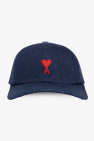 Ami Alexandre Mattiussi NAVY BLUE Denim baseball cap