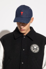 Ami Alexandre Mattiussi NAVY BLUE Denim baseball cap
