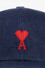 Ami Alexandre Mattiussi NAVY BLUE Denim baseball cap