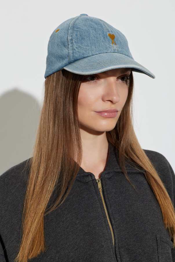 Ami Alexandre Mattiussi Denim baseball cap