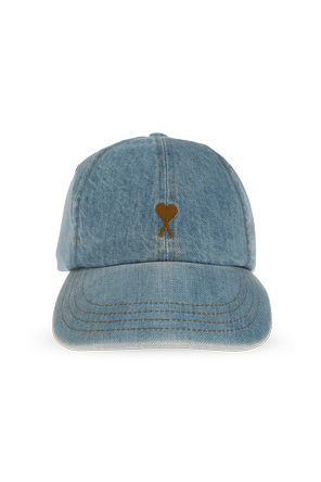 Denim baseball cap