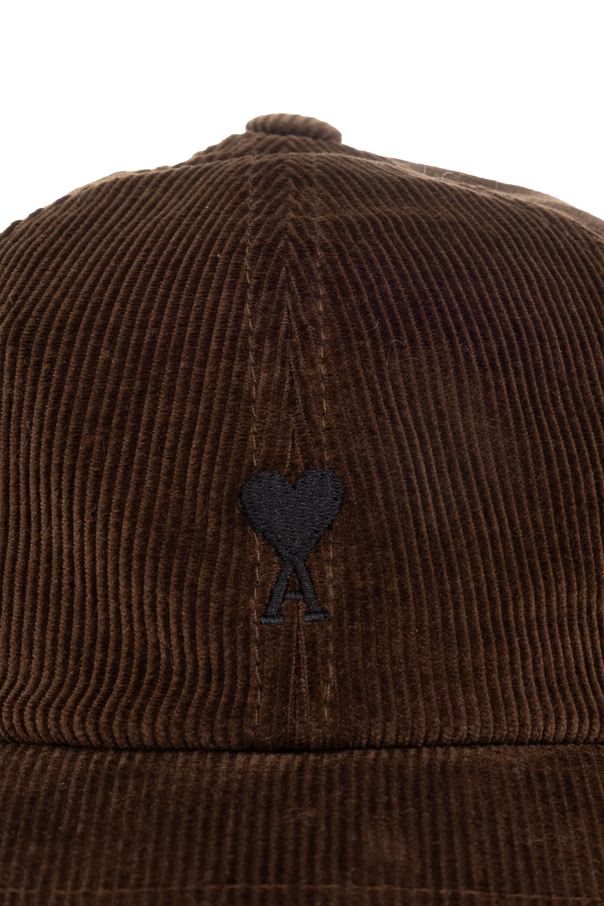 Ami Alexandre Mattiussi Cord-Cap mit Schirm