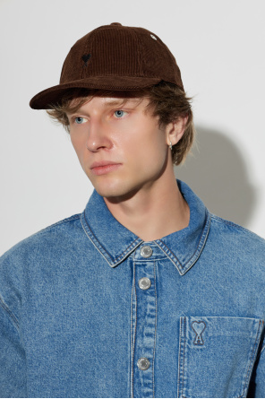 Ami Alexandre Mattiussi Corduroy baseball cap