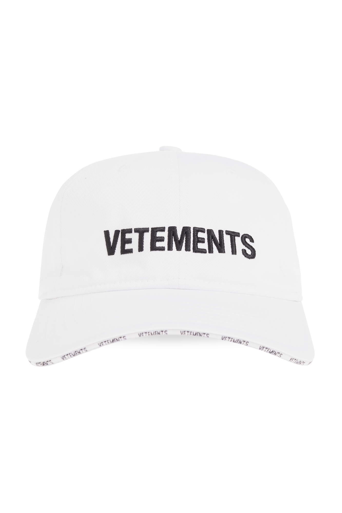 VETEMENTS Baseball cap with logo