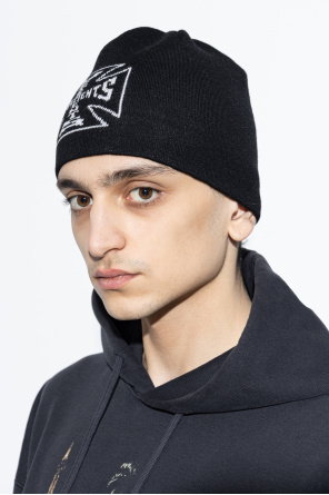 VETEMENTS Gorro de lã com logótipo
