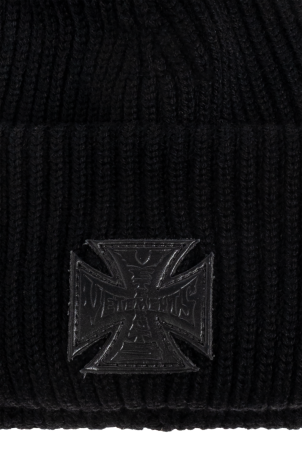 VETEMENTS Wool beanie with logo