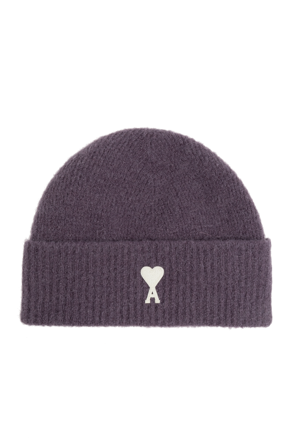 Ami Alexandre Mattiussi Cap with logo-shaped patch