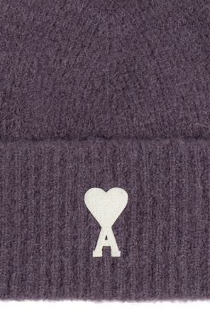 Ami Alexandre Mattiussi Cap with logo-shaped patch