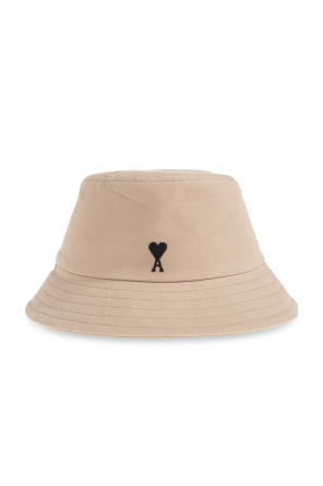 Hat with embroidered logo