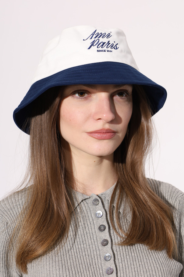 Ami Alexandre Mattiussi Sombrero con logo bordado