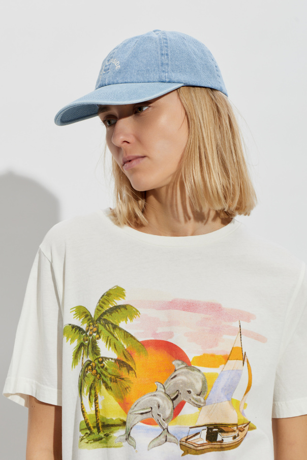 The Upside Jeansowa czapka z daszkiem