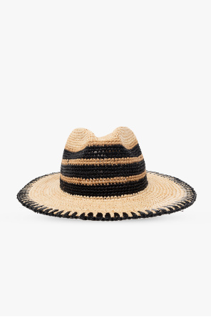 Raffia panama hat od Manebí