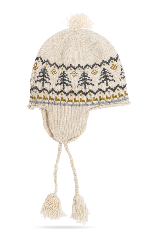 Cap with decorative pattern od Bonpoint 