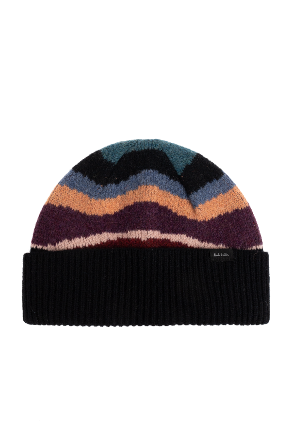 Striped pattern beanie od Paul Smith