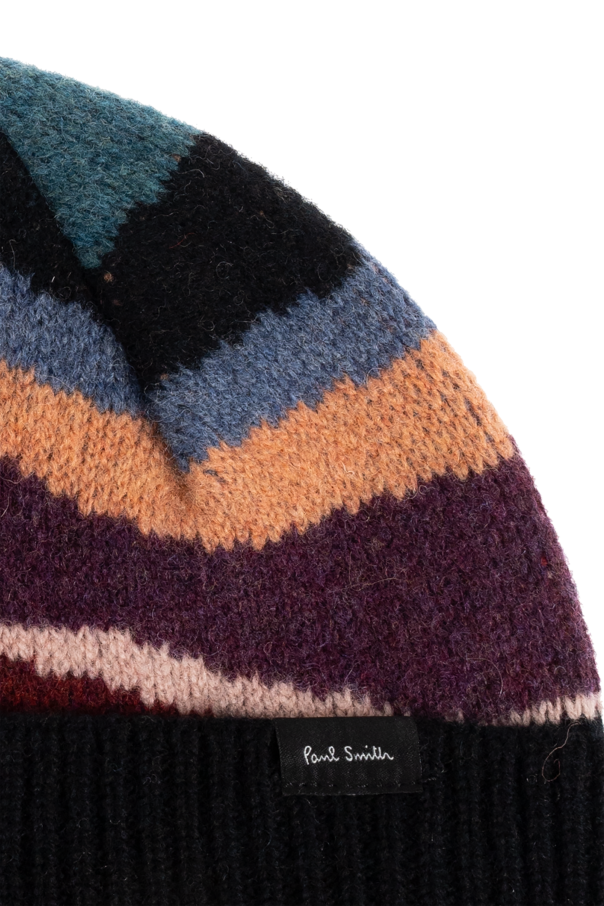 Paul Smith Striped pattern beanie