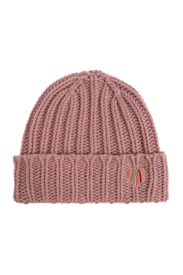 Wool beanie with logo patch od Paul Smith