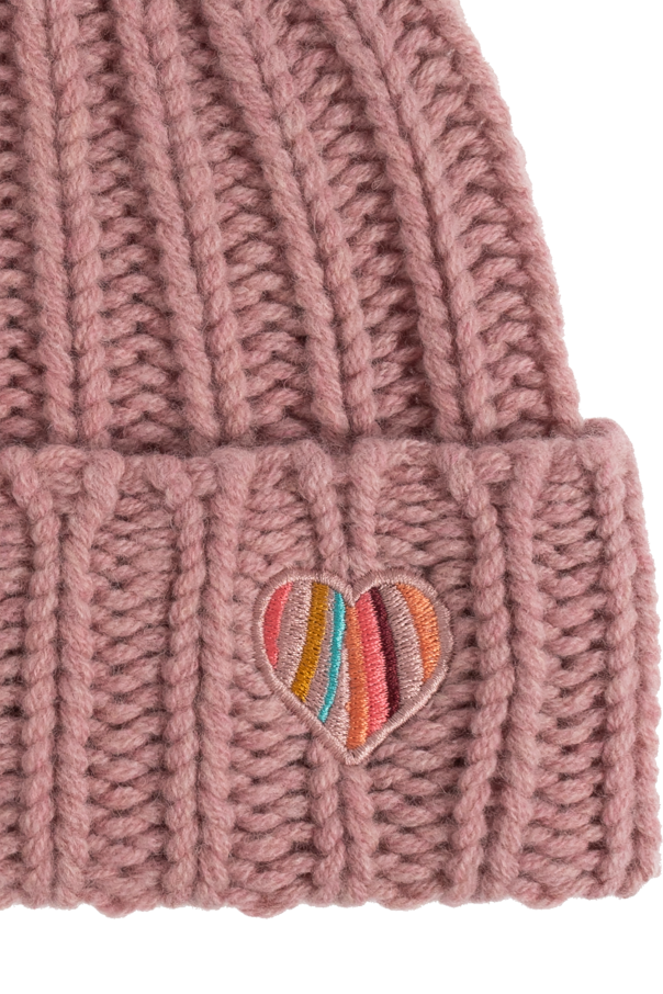 Paul Smith Gorro de lana con parche con logo