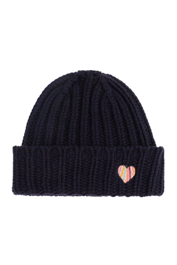 Wool beanie with logo patch od Paul Smith