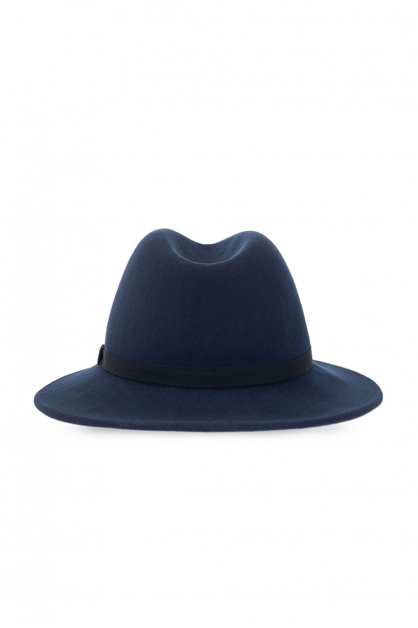 Paul Smith Wool fedora Carved hat