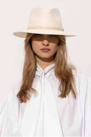 Straw hat od T-shirt Jixi En Coton 