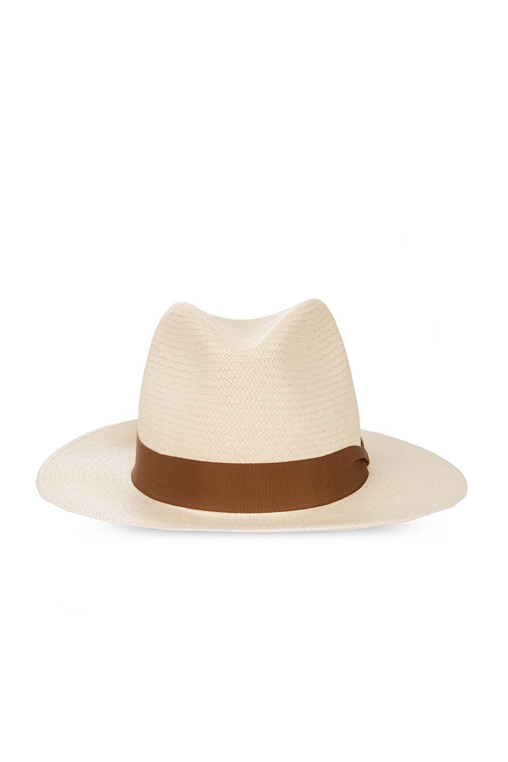 hat with leather detail chloe hat  Mackintosh Barr bucket hat