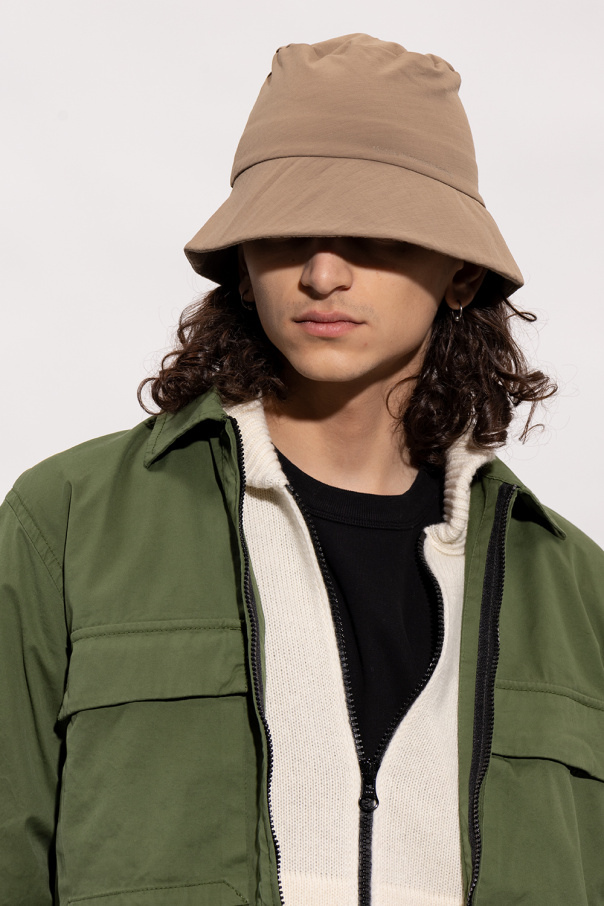 White Mountaineering Bucket hat jeans with logo
