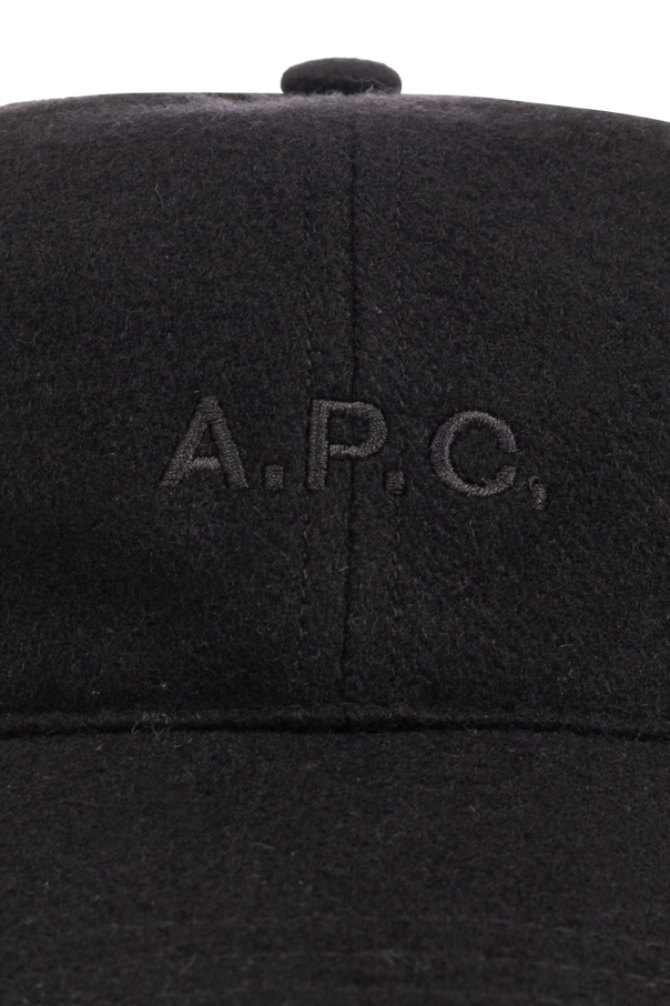 A.P.C. Wełniana czapka z daszkiem ‘Charlie’