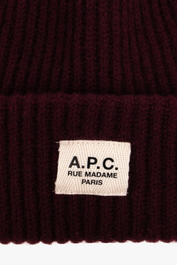 A.P.C. Beanie with logo