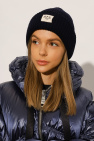 A.P.C. NAVY BLUE Beanie with logo