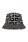 Balmain BLACK Bucket hat with monogram