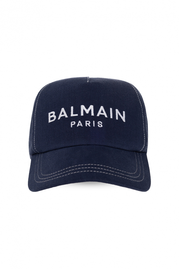 balmain Drop-Crotch Baseball cap