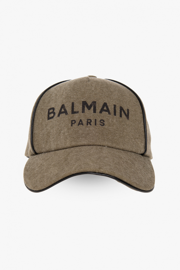 balmain triple-tiered Baseball cap