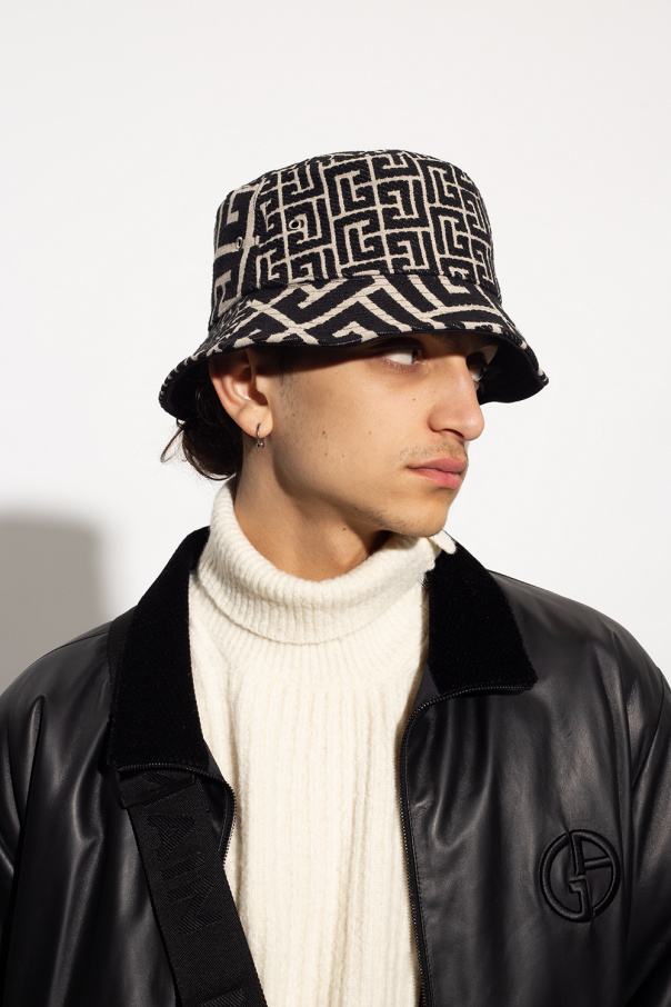 Balmain Bucket hat with logo