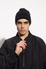 Balmain Monogrammed wool beanie