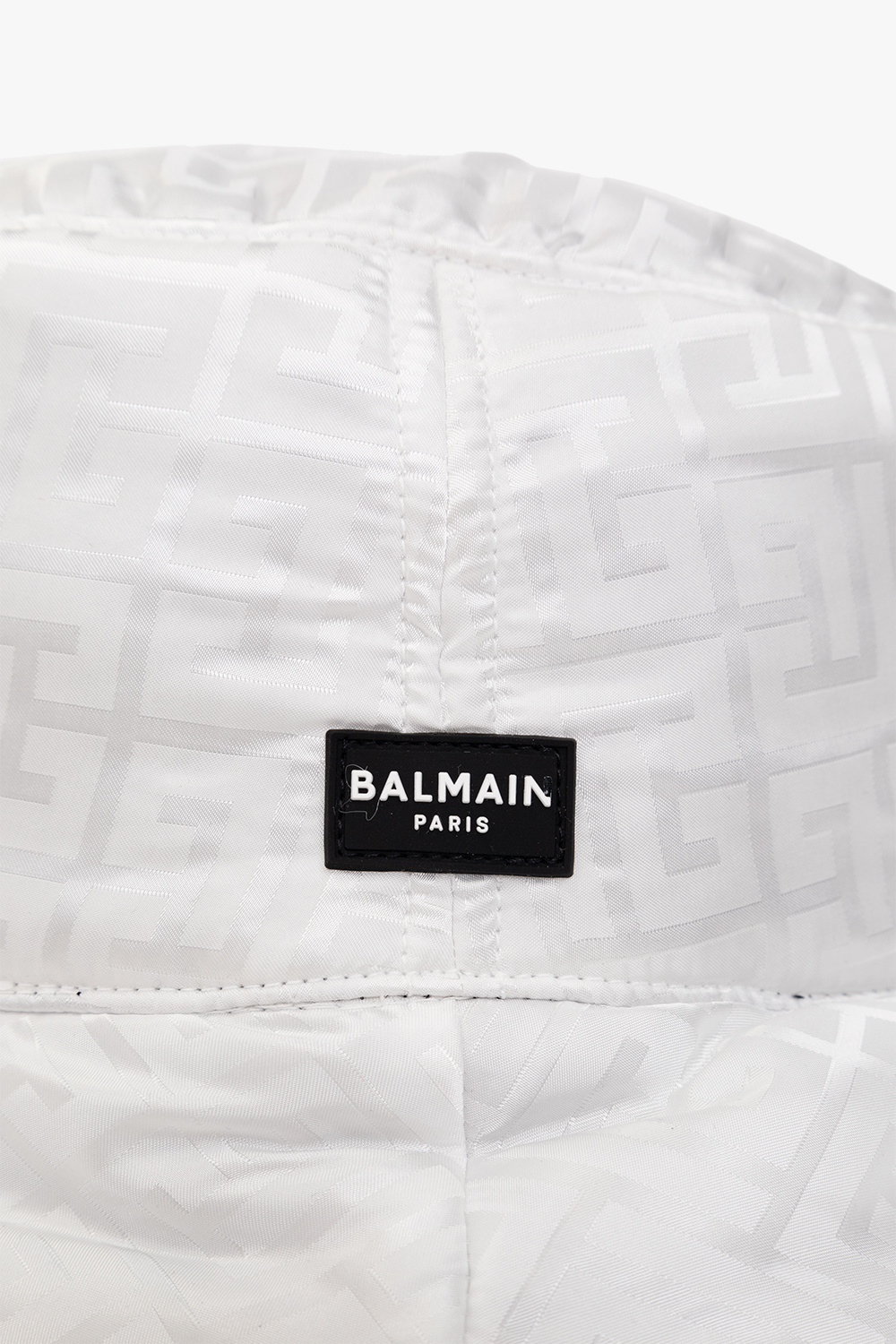 Balmain Reversible bucket hat with monogram