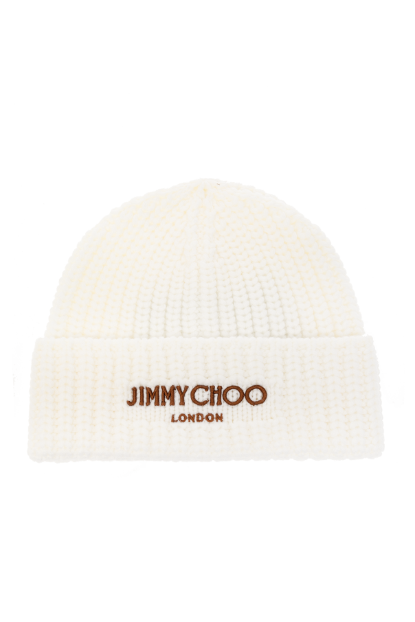 Jimmy Choo Wełniana czapka ‘Yuki’