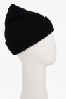 Karl Lagerfeld Kids BLACK Beanie with logo