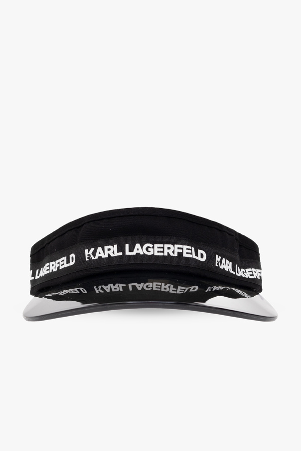 Karl Lagerfeld Kids Borsalino strap detail hat