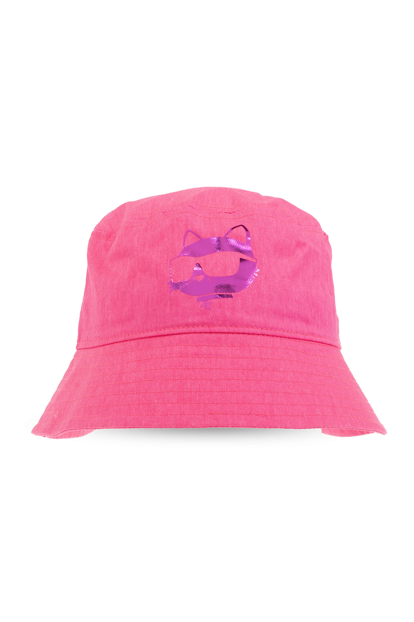 Fisherman Hat Ervin Graphite Bucket hat with logo