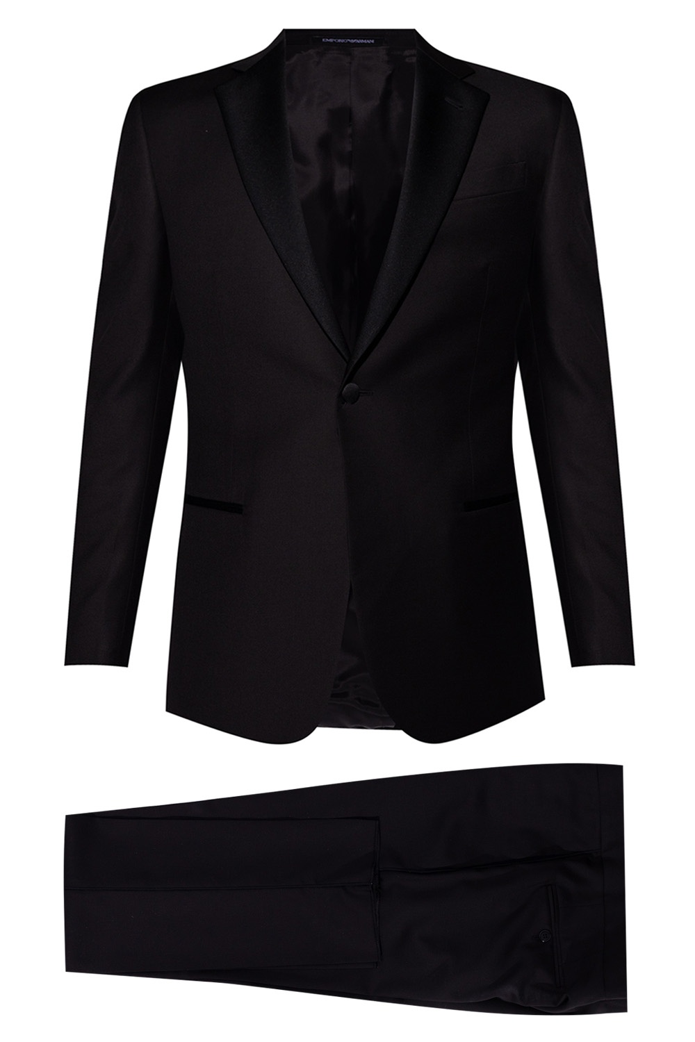 Men's Clothing | giorgio armani unappropriated v neck blouse item | Emporio  Armani Wool suit | IetpShops