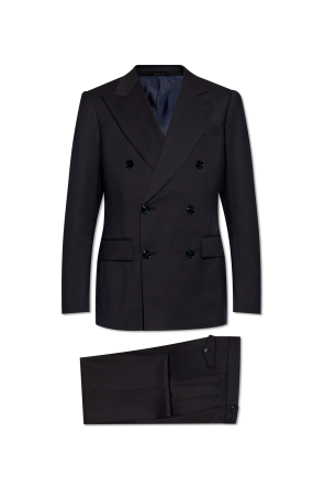 Wool suit od Giorgio polka-dot Armani