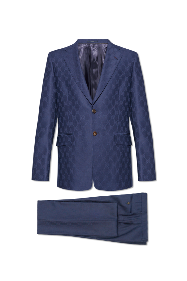 Wool suit with monogram od Gucci