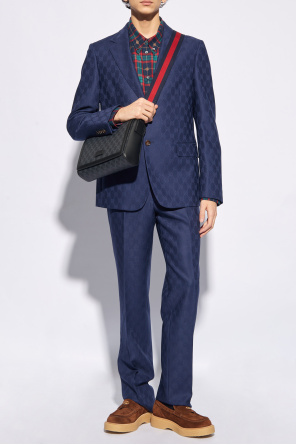 Wool suit with monogram od Gucci