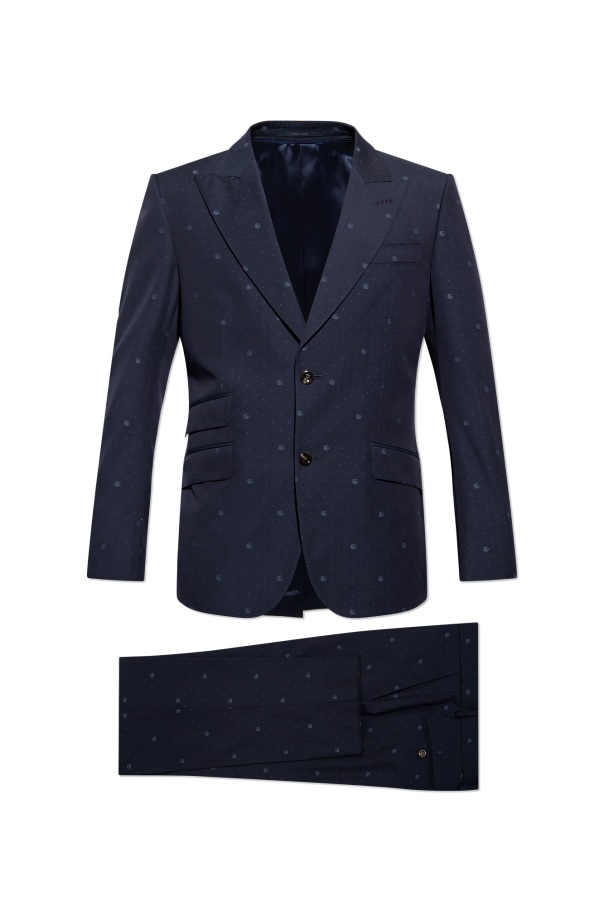 Gucci Monogrammed suit